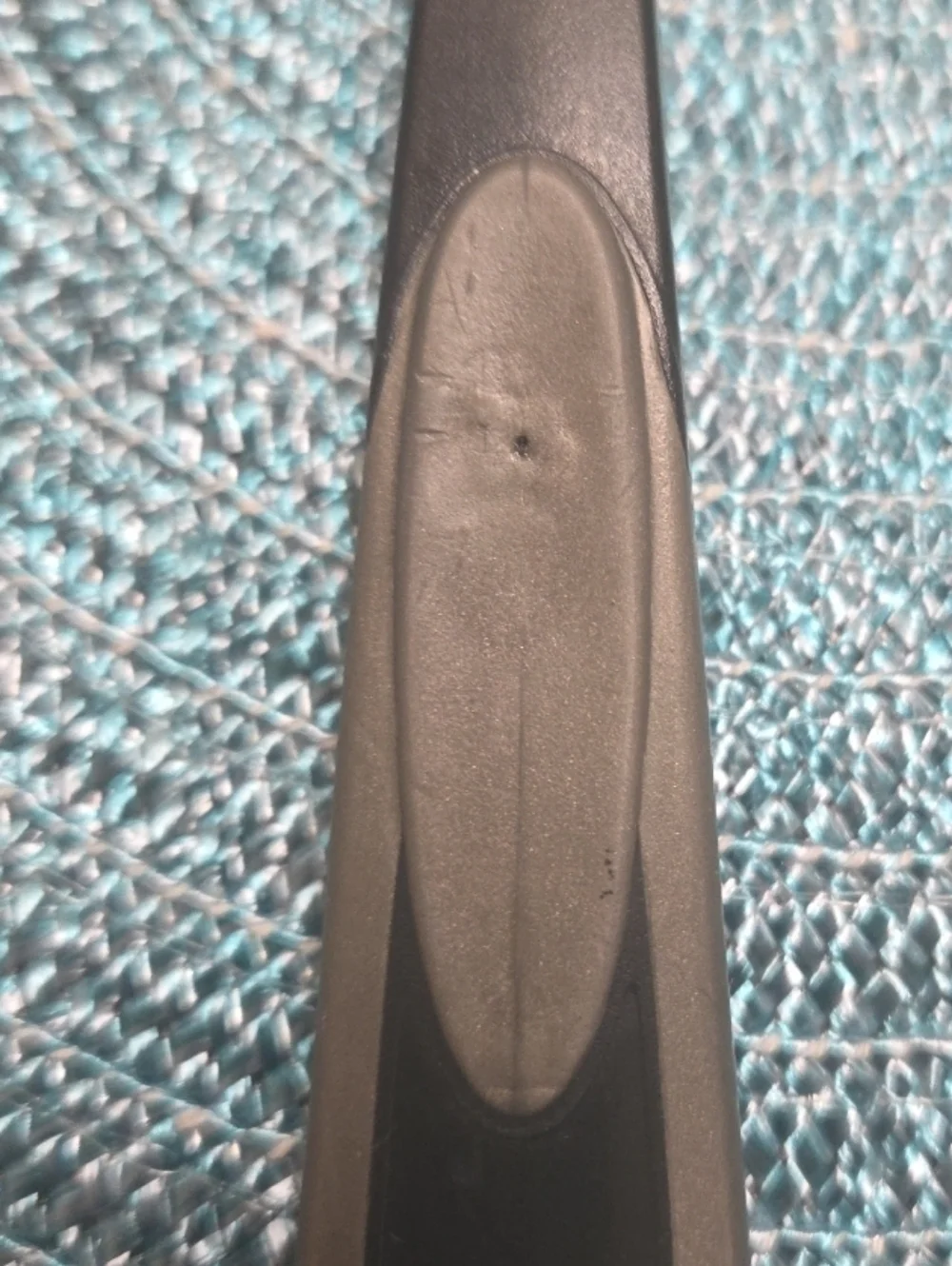 Vintage Black Nylon Slotted Spatula And Spoon Set USA Made Kitchen Utensils